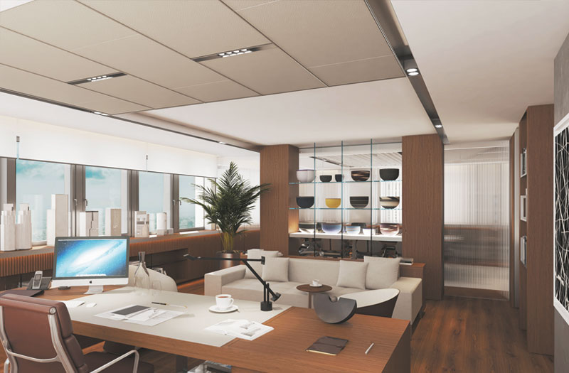 ENKA HEAD OFFICE BUILDING EXECUTIVE FLOOR / ISTANBUL