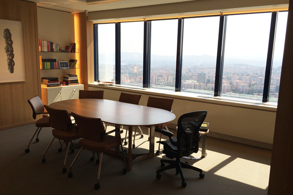 SABANCI CENTER – 25TH FLOOR FOR THE CHAIRPERSON OF THE BOARD / ISTANBUL